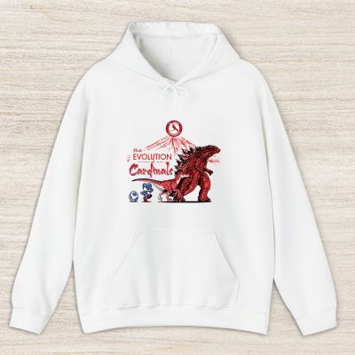 Godzilla X St. Louis Cardinals Team MLB Baseball Fans Unisex Hoodie TAH8965