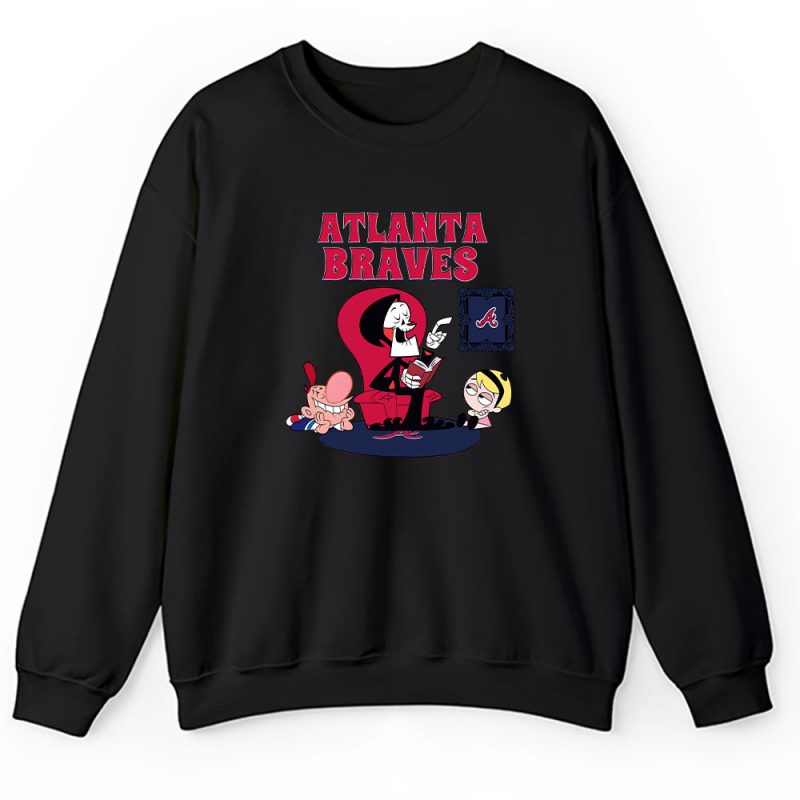 Grim Reaper X Atlanta Braves Team X MLB X Baseball Fans Unisex Sweatshirt TAS9112