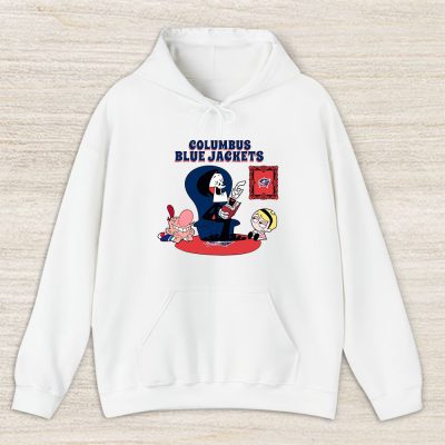 Grim Reaper X Columbus Blue Jackets Team X NHL X Hockey Fan Unisex Hoodie TAH9148