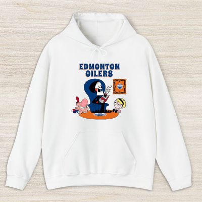 Grim Reaper X Edmonton Oilers Team X NHL X Hockey Fan Unisex Hoodie TAH9153