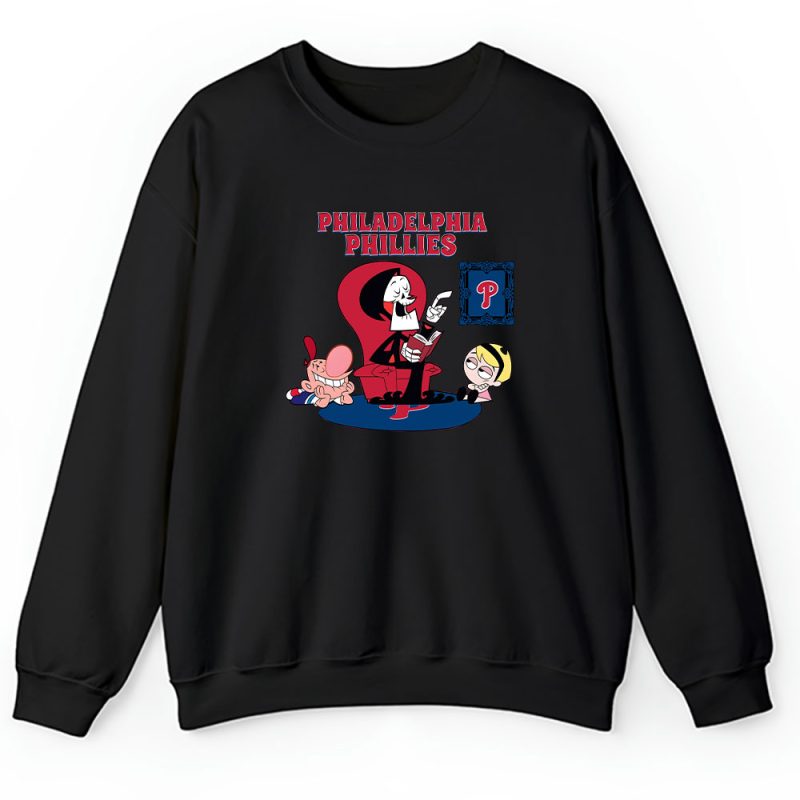 Grim Reaper X Philadelphia Phillies Team X MLB X Baseball Fans Unisex Sweatshirt TAS9133