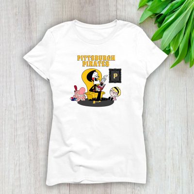 Grim Reaper X Pittsburgh Pirates Team X MLB X Baseball Fans Lady T-Shirt Women Tee LTL9132