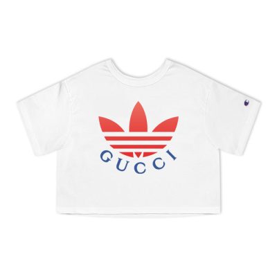 Gucci Adidas Champion Lady Heritage Crop-Top T-Shirt CTB080