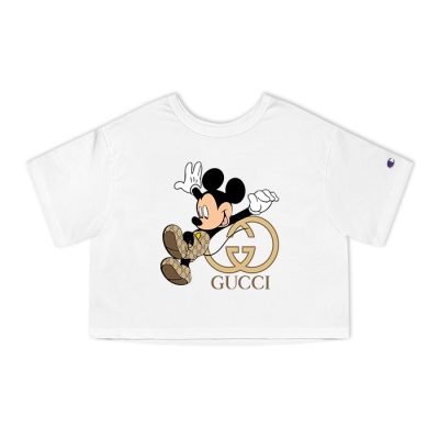 Gucci Champion Lady Crop-Top T-Shirt CTB2327