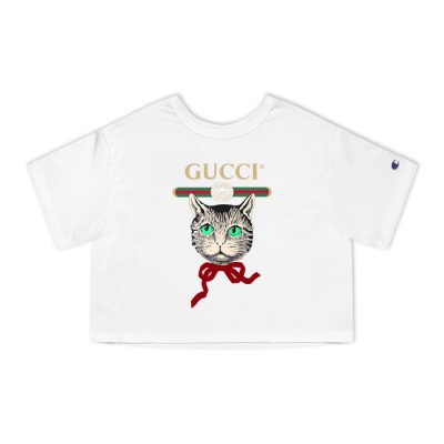 Gucci Champion Lady Crop-Top T-Shirt NTB2186