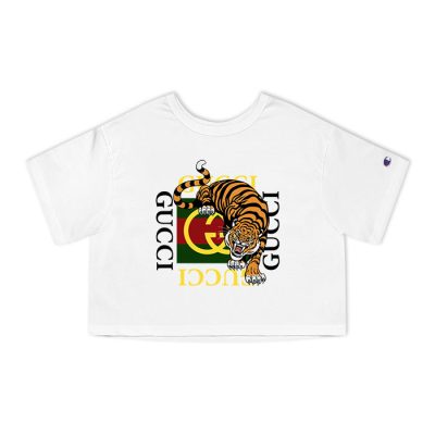 Gucci Champion Lady Crop-Top T-Shirt NTB2191