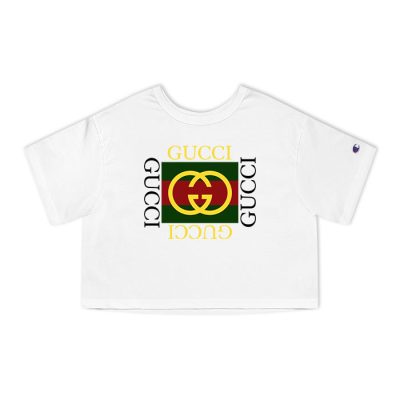 Gucci Champion Lady Heritage Crop-Top T-Shirt CTB085