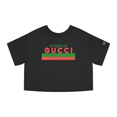 Gucci Original Champion Lady Heritage Crop-Top T-Shirt CTB092