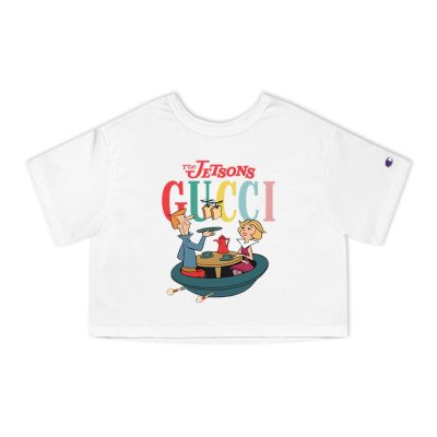 Gucci The Jetsons Champion Lady Crop-Top T-Shirt CTB2312