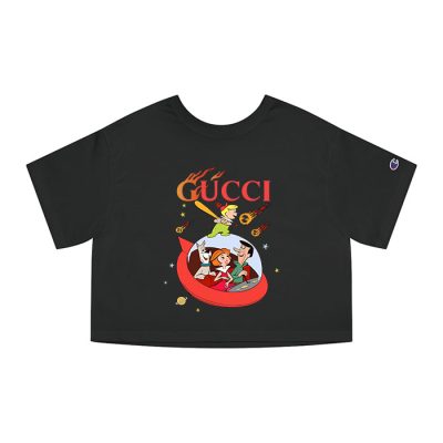 Gucci The Jetsons Champion Lady Crop-Top T-Shirt CTB2314