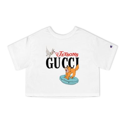 Gucci The Jetsons Champion Lady Crop-Top T-Shirt CTB2317