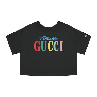 Gucci The Jetsons Logo Champion Lady Crop-Top T-Shirt CTB2343