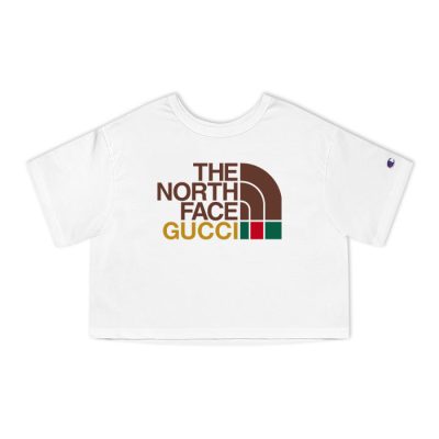 Gucci The North Face Champion Lady Heritage Crop-Top T-Shirt CTB077