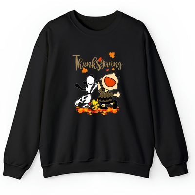 Happy Thanksgiving Charlie Snoopy Woodstock Louis Vuitton Unisex Sweatshirt TAS12307