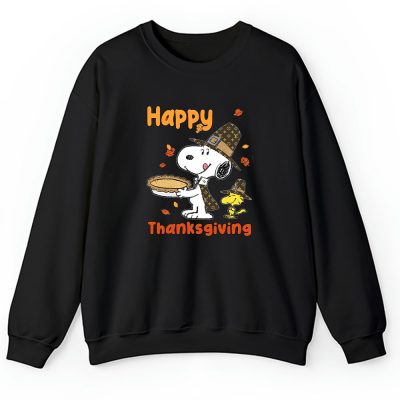 Happy Thanksgiving Charlie Snoopy Woodstock Louis Vuitton Unisex Sweatshirt TAS12308