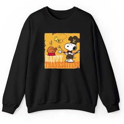 Happy Thanksgiving Peanuts Snoopy Louis Vuitton Unisex Sweatshirt TAS12310