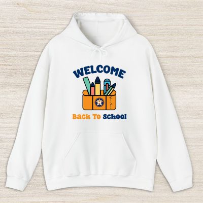 Houston Astros X Welcome Back To School X Custom Name Unisex Hoodie TAH10435