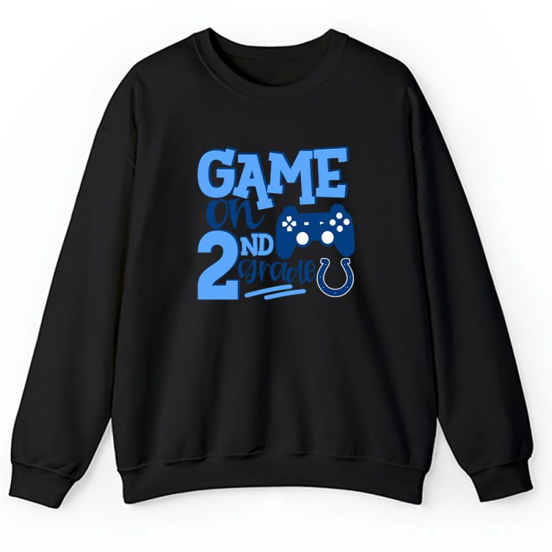 Indianapolis Colts X Game On X Schools Back X Custom Number Grade Unisex Hoodie TAH10648