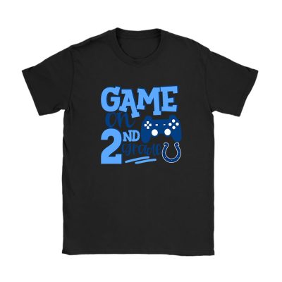 Indianapolis Colts X Game On X Schools Back X Custom Number Grade Unisex T-Shirt Cotton Tee TAT10648