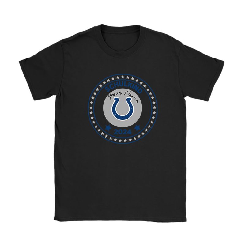 Indianapolis Colts X Welcome Back To School Custom Name Unisex T-Shirt Cotton Tee TAT11163