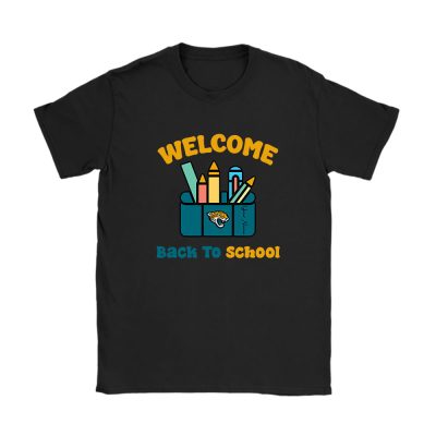 Jacksonville Jaguars X Welcome Back To School X Custom Name Unisex T-Shirt Cotton Tee TAT10651