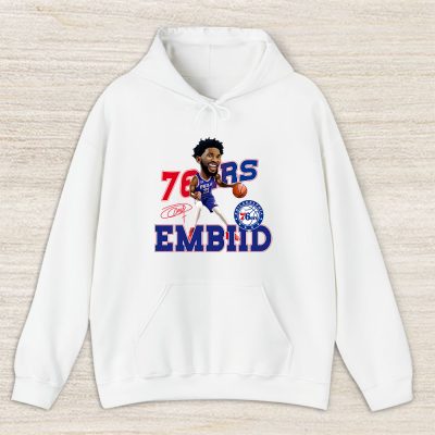 Joel Embiid 21 X Philadelphia 76ers Basketball Team X 90s Style Vintage Unisex Hoodie TAH10970