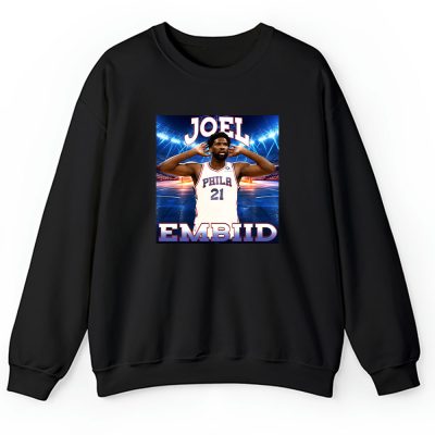 Joel Embiid 21 X Philadelphia 76ers Basketball Team X 90s Style Vintage Unisex Sweatshirt TAS10969