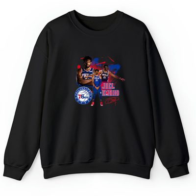 Joel Embiid 21 X Philadelphia 76ers Basketball Team X 90s Style Vintage Unisex Sweatshirt TAS10971