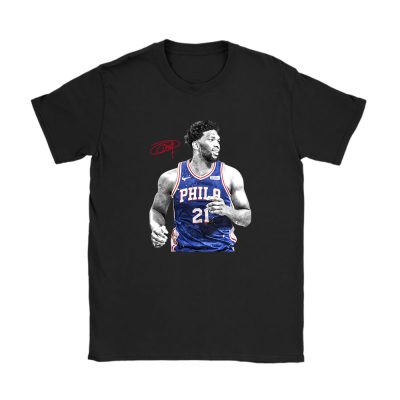 Joel Embiid 21 X Philadelphia 76ers Basketball Team X 90s Style Vintage Unisex T-Shirt Cotton Tee TAT10967