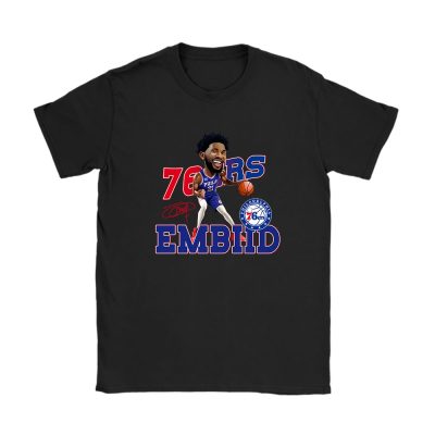 Joel Embiid 21 X Philadelphia 76ers Basketball Team X 90s Style Vintage Unisex T-Shirt Cotton Tee TAT10970