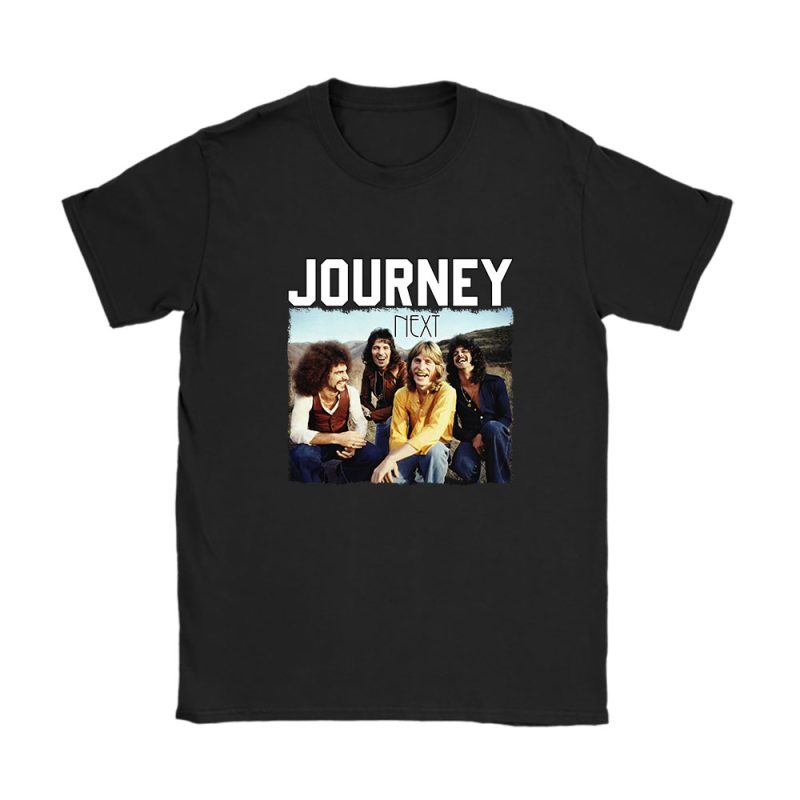 Journey Band Next Album Classic 1977 Album Unisex T-Shirt Cotton Tee TAT12503