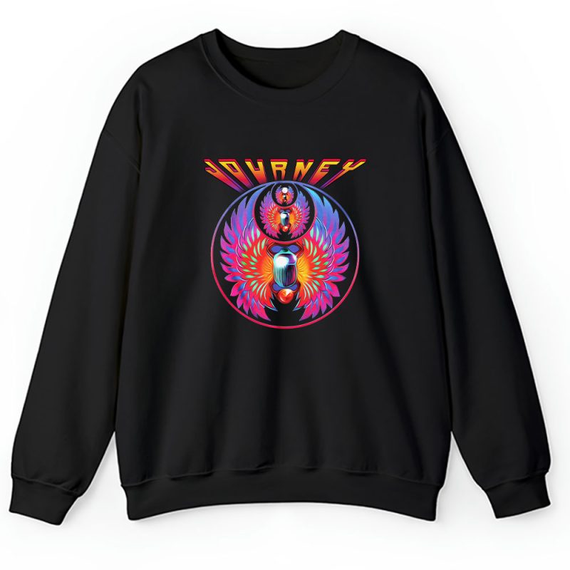 Journey Band Repeat Logo Freedom 2024 Tour 50th Anniversary Unisex Sweatshirt TAS12492