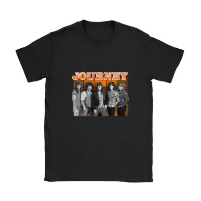 Journey Band Rock Band 90s Vintage Fan Gift Unisex T-Shirt Cotton Tee TAT12499