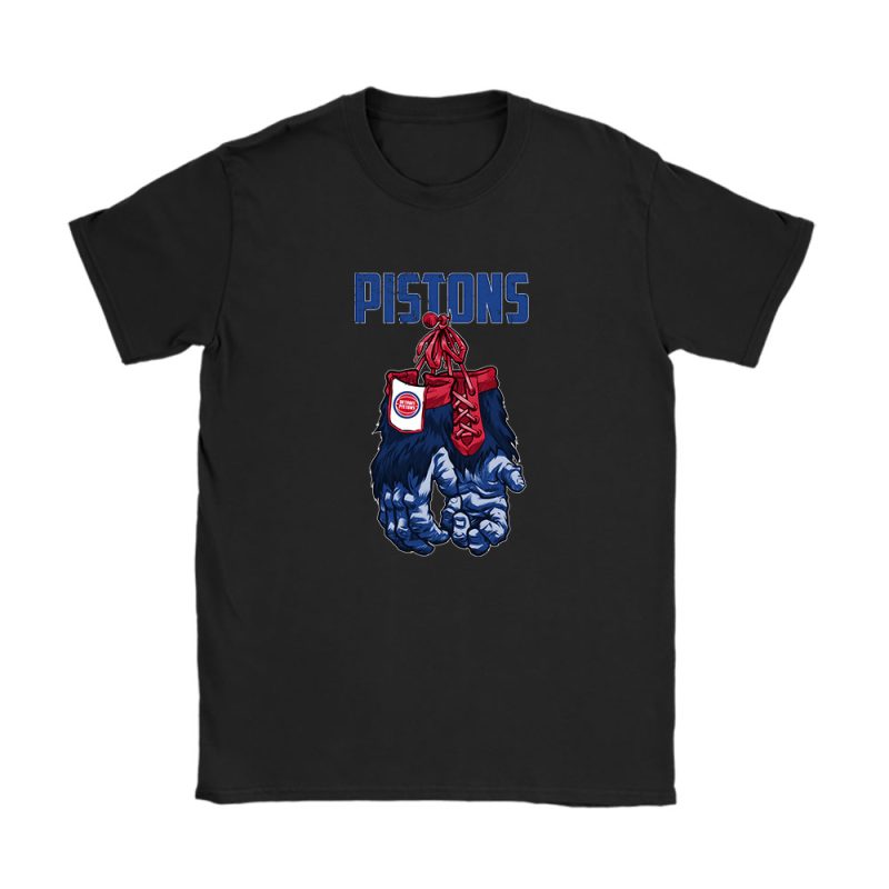 King Kong NBA Detroit Pistons Unisex T-Shirt Cotton Tee TAT11741