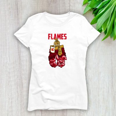 King Kong NHL Calgary Flames Lady T-Shirt Women Tee LTL11727