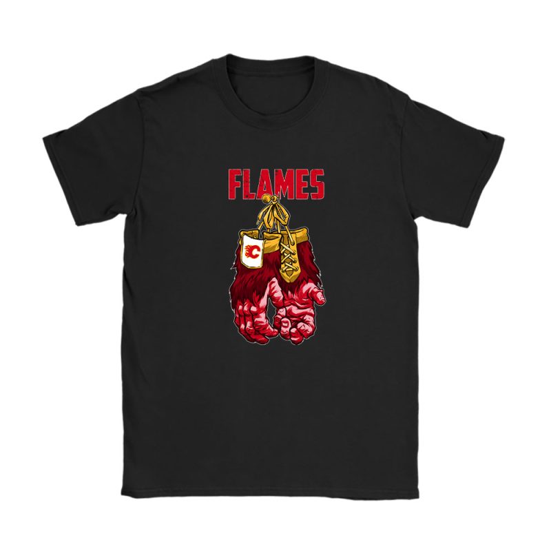 King Kong NHL Calgary Flames Unisex T-Shirt Cotton Tee TAT11727