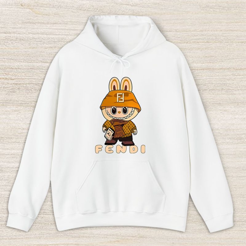 Labubu Pop Mart Fendi Unisex Hoodie TAH12311