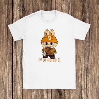 Labubu Pop Mart Fendi Unisex T-Shirt Cotton Tee TAT12311