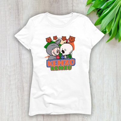 Labubu Pop Mart Kenzo Lady T-Shirt Women Tee LTL11558