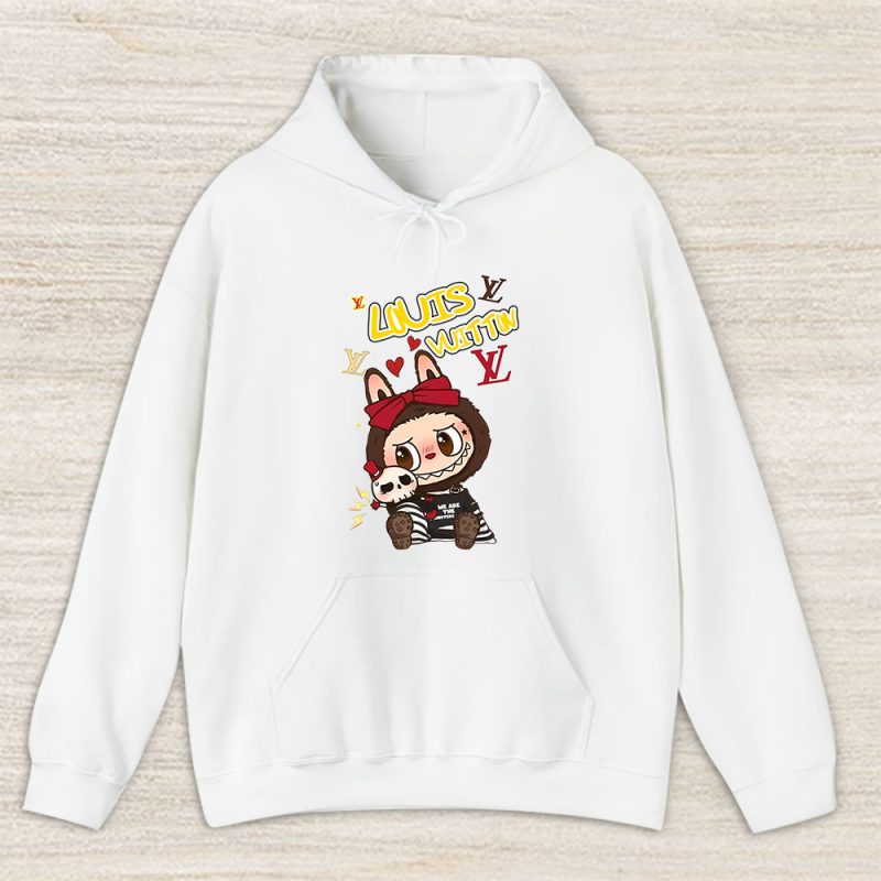 Labubu Pop Mart Louis Vuitton Unisex Hoodie TAH12316