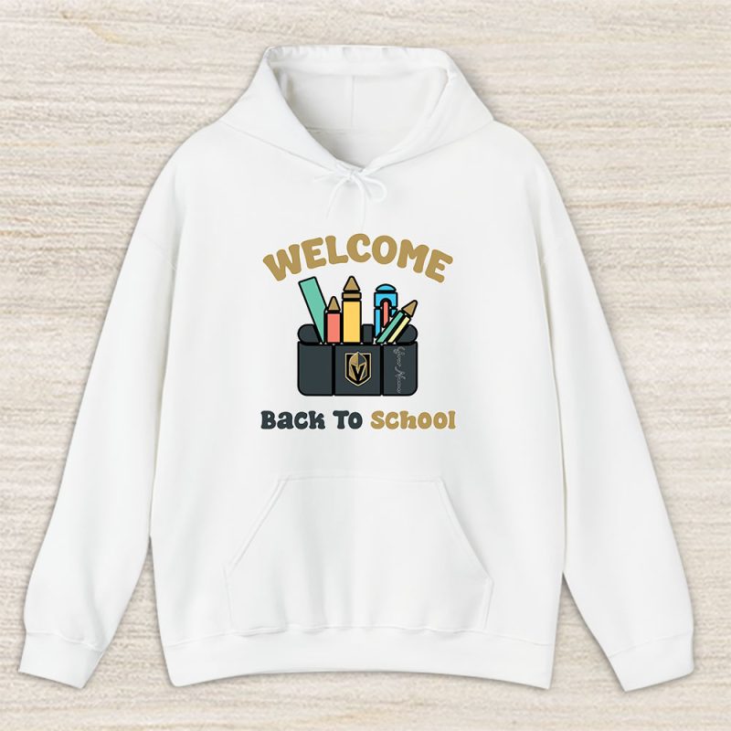 Las Vegas Golden Knights X Welcome Back To School X Custom Name Unisex Hoodie TAH10715