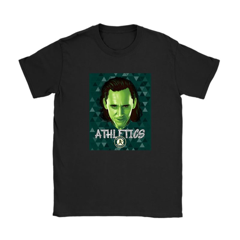 Loki MLB Oakland Athletics Unisex T-Shirt Cotton Tee TAT11912