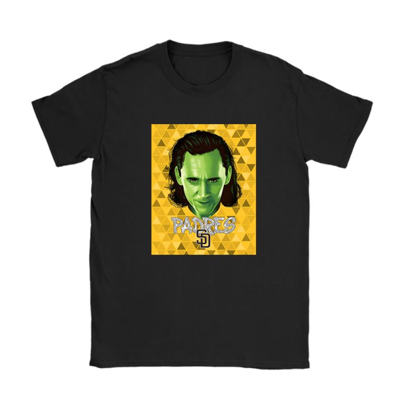 Loki MLB San Diego Padres Unisex T-Shirt Cotton Tee TAT11943