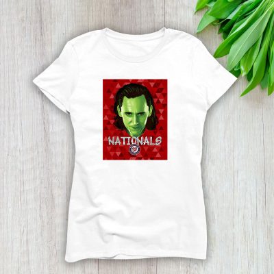 Loki MLB Washington Nationals Lady T-Shirt Women Tee LTL11959