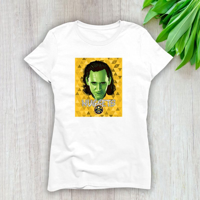 Loki NBA Denver Nuggets Lady T-Shirt Women Tee LTL11863