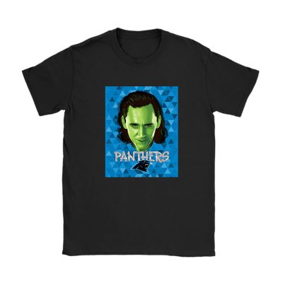 Loki NFL Carolina Panthers Unisex T-Shirt Cotton Tee TAT11856