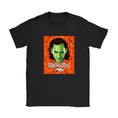 Loki NFL Denver Broncos Unisex T-Shirt Cotton Tee TAT11859