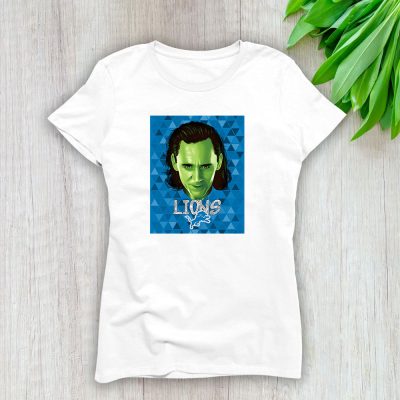 Loki NFL Detroit Lions Lady T-Shirt Women Tee LTL11861