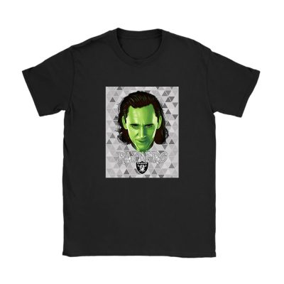 Loki NFL Las Vegas Raiders Unisex T-Shirt Cotton Tee TAT11888