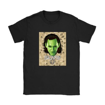 Loki NFL New Orleans Saints Unisex T-Shirt Cotton Tee TAT11910